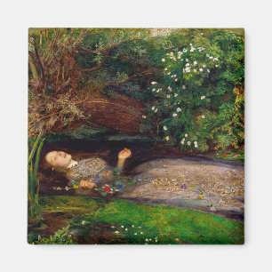 Imã Ophelia, John Everett Millais, 1851-1852