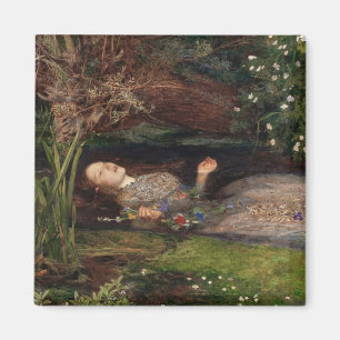 Imã Ophelia por John Everett Millais