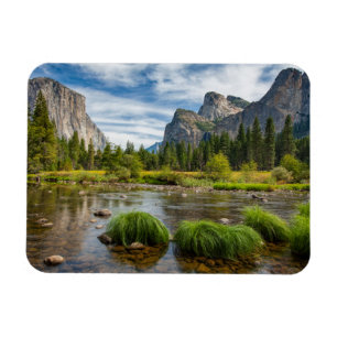 Ímã Opinião do vale no parque nacional de Yosemite