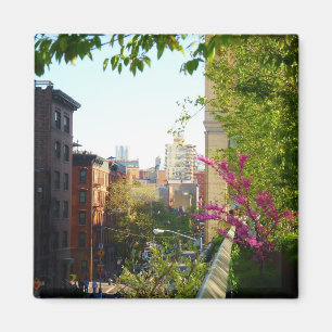 Imã Opinião ocidental do Highline, NYC da vila