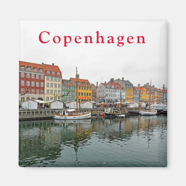 Imã Opiniões de Copenhaga. Nyhavn. P. 3 (Frente)
