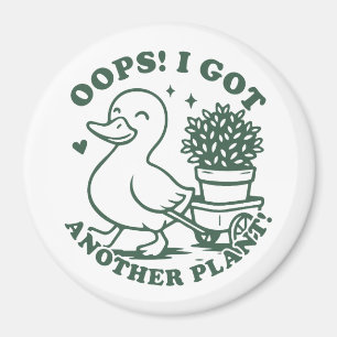 Imã Ops! Eu tenho outra planta! pato engraçado