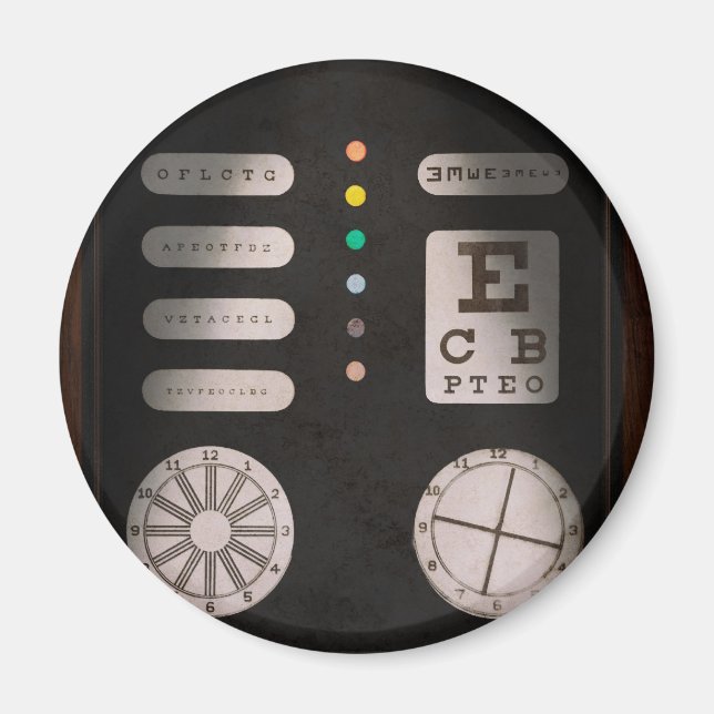 Imã Optometrista - Confusão Óptica (Frente)