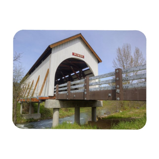 Ímã OR, Condado de Jackson, McKee Covered Bridge (Horizontal)