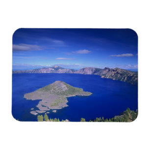 Ímã OR, Crater Lake NP, Wizard Island and Crater