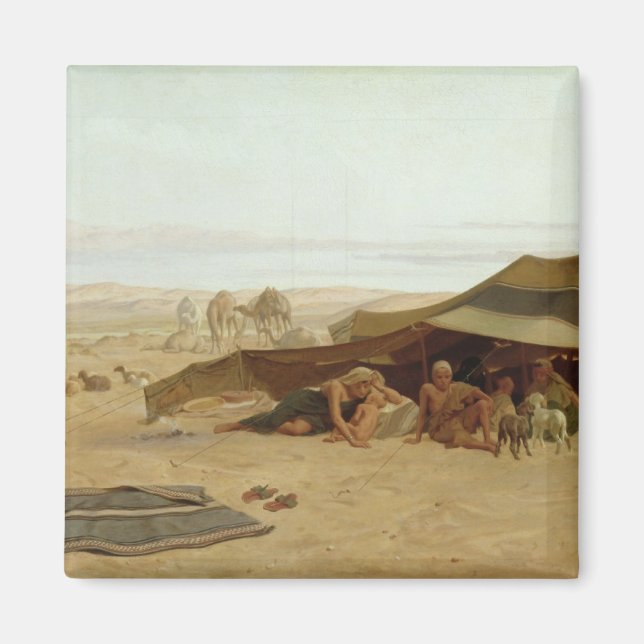Imã Oração à noite no Ocidente, 1872 (Frente)