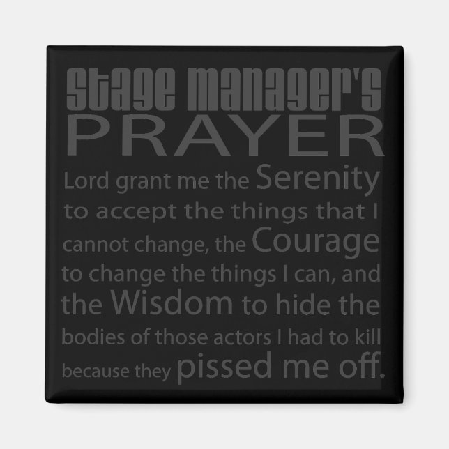 Imã Oração do palco Manager (Frente)