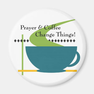 Imã Oração e ímã do café