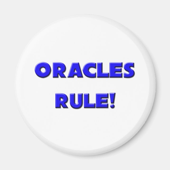 Imã Oracle Rule! (Frente)