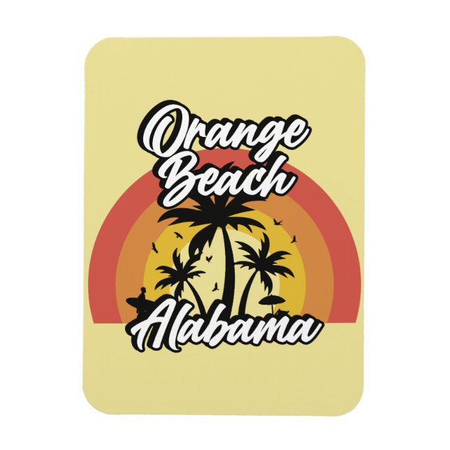 Ímã Orange Beach, Alabama (Vertical)