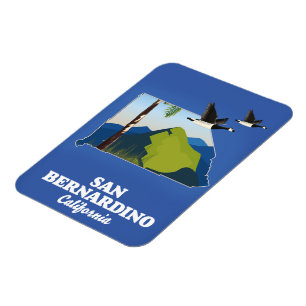 Ímã Orange County California Poster de viagens Magnet