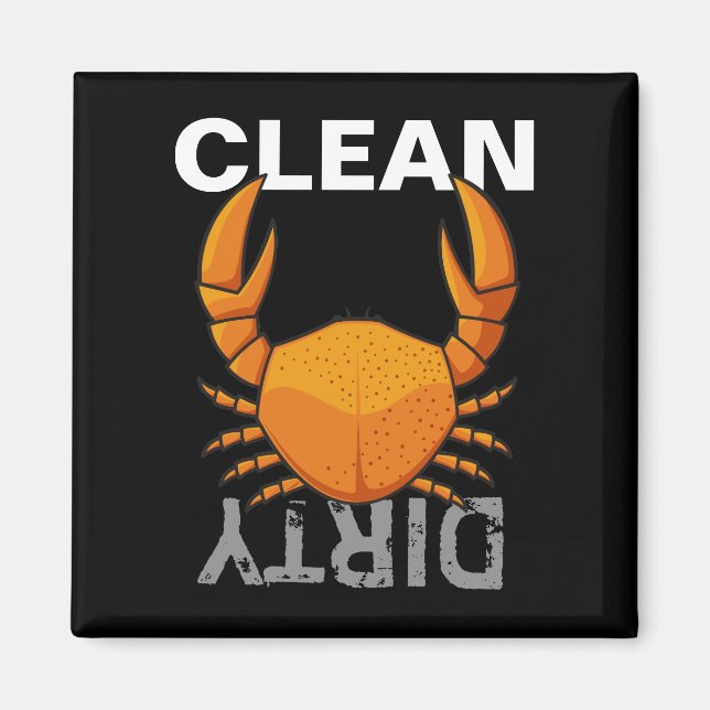 Imã Orange Crab (Frente)