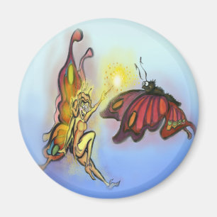 Imã Orange Faerie