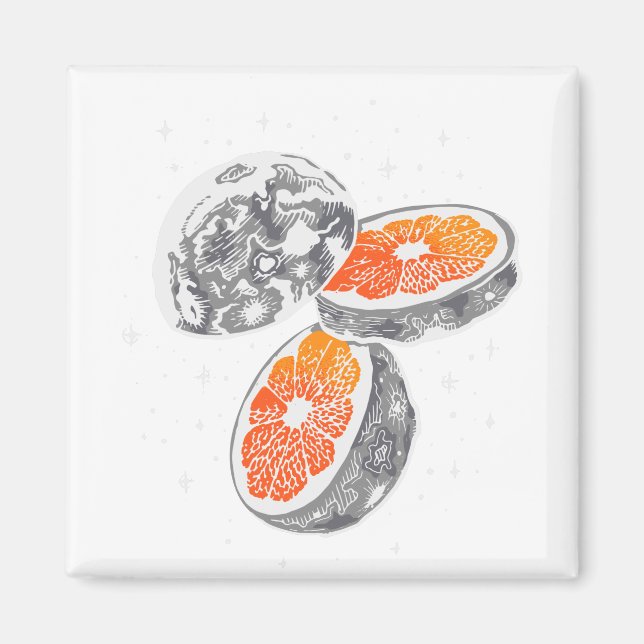 Imã Orange Moon (Frente)