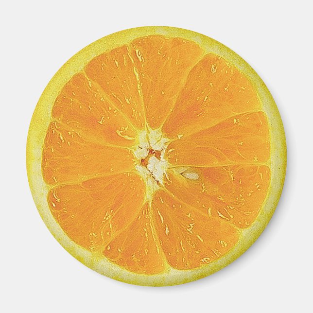 IMÃ ORANGE SLIGE REFRIGERATOR PORTA MAGNET (Frente)