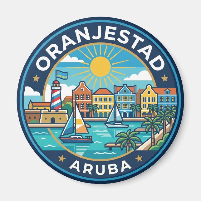 Imã Oranjestad Aruba (Frente)