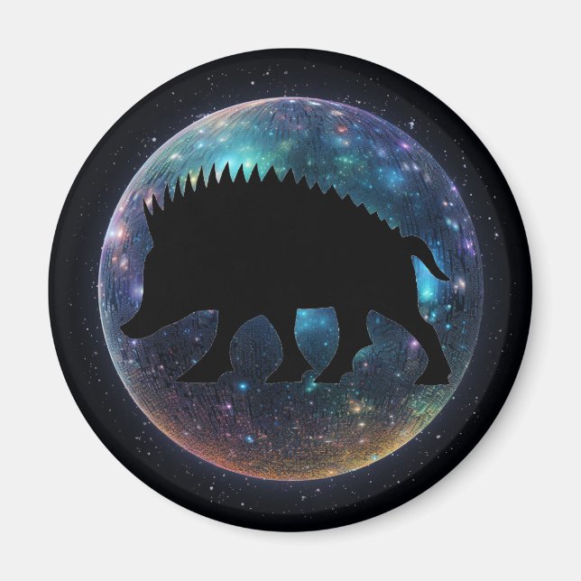 Imã Orb do Espaço do Barco Picnado (Frente)