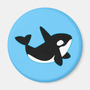 Imã Orca bonito (baleia de assassino)
