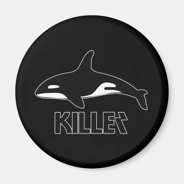 Imã Orca da Baleia Assassina da Morte (Frente)