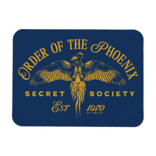 Ímã ORDEM DA FÊNIX Sociedade Secreta Gráfica