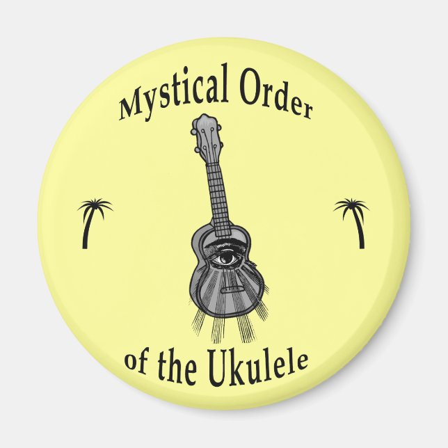 Imã Ordem Mística do Ukulele (Frente)