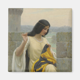 Imã Ordenando o Sinalizador Padrão (Mulher Medieval)