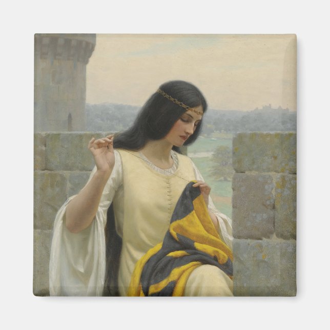 Imã Ordenando o Sinalizador Padrão (Mulher Medieval) (Frente)