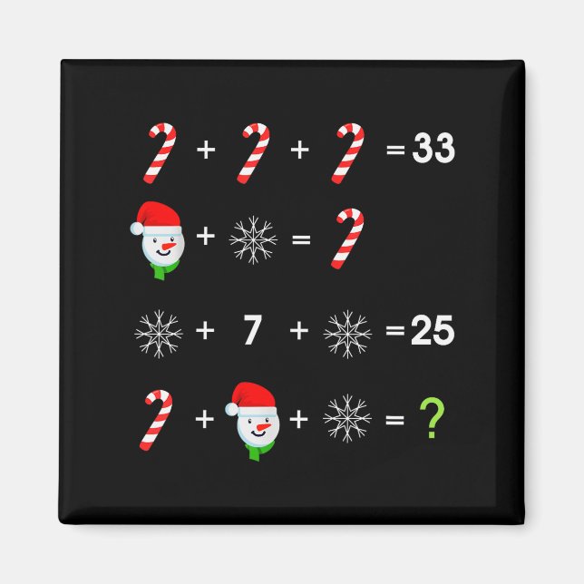 Imã Order Of Operations Quiz Funny Math Teacher Christ (Frente)