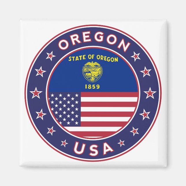 Imã Oregon (Frente)