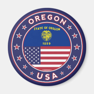 Imã Oregon, adesivo do Oregon, capa de telefone, saco