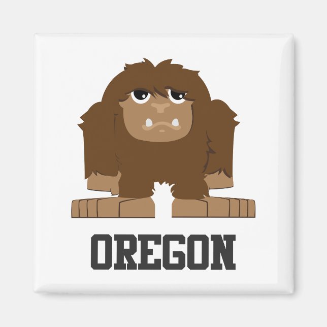 Imã Oregon Bigfoot (Frente)