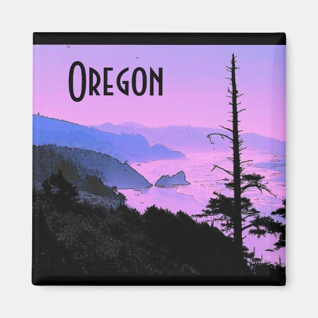 Imã Oregon Coast Magnet (Frente)