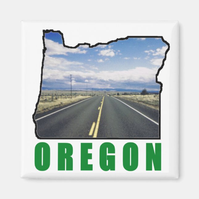 Imã Oregon Desert Magnet (Frente)