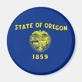 Imã Oregon Flag