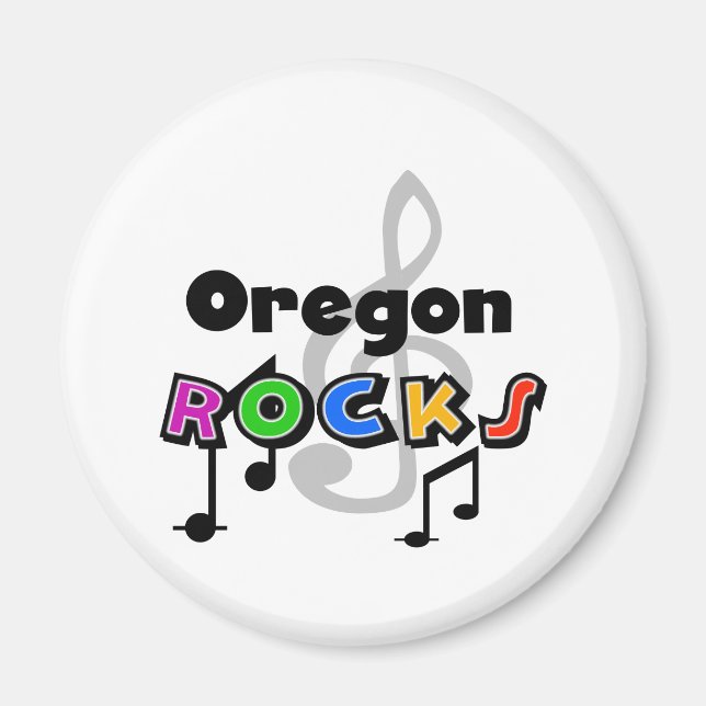 Imã Oregon Rocks (Frente)