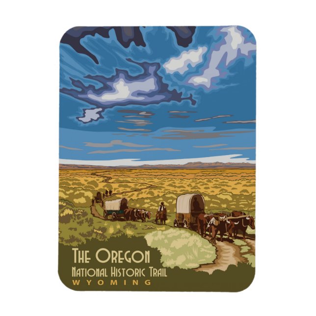 Ímã Oregon Trail (Vertical)