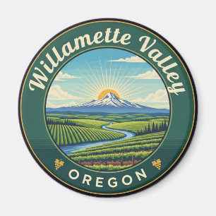 Imã Oregon Willamette Valley Viagem