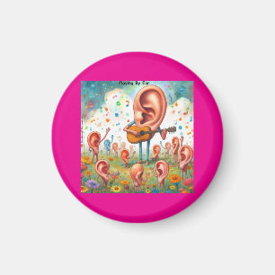 Imã Orelha Guitarra Considerando: Brincando De Orelha