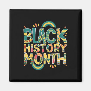 Imã Orgulho Africano Homens Mês da História Negra 24 7