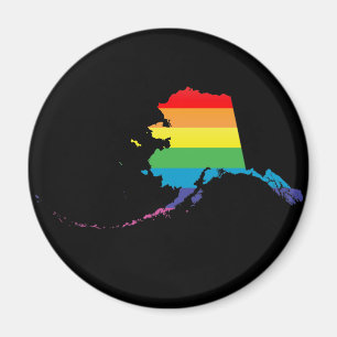 Imã orgulho alaska.