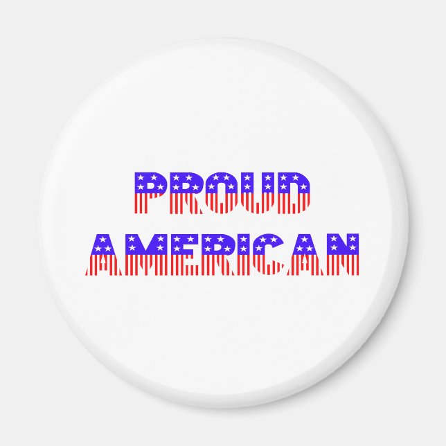 Imã Orgulho Americano (Frente)