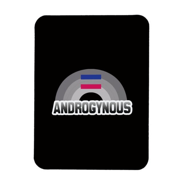 Ímã Orgulho Andrógino (Vertical)