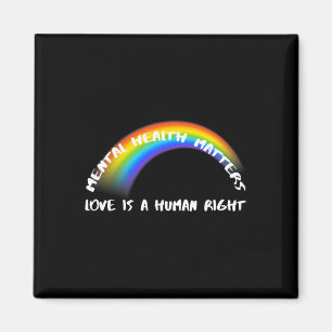 Imã Orgulho Arco-íris Lgbtq - O Amor É Um Direito Huma