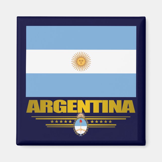 Imã "Orgulho Argentina" (Frente)
