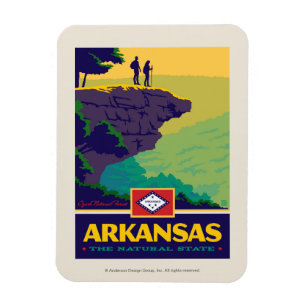 Ímã Orgulho Arkansas do estado