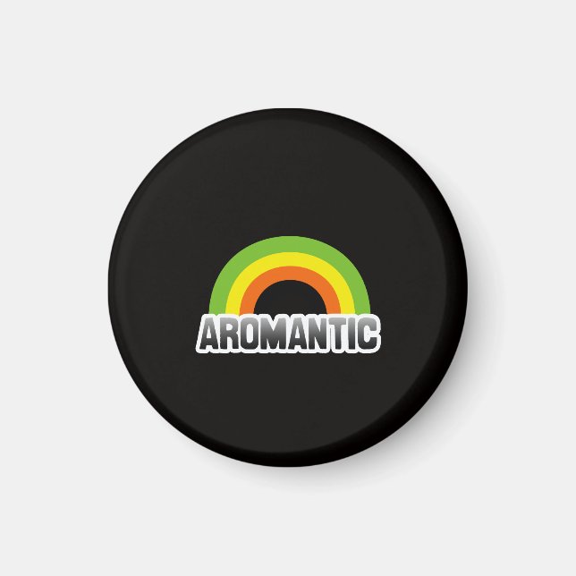 Imã Orgulho Aromântico (Frente)