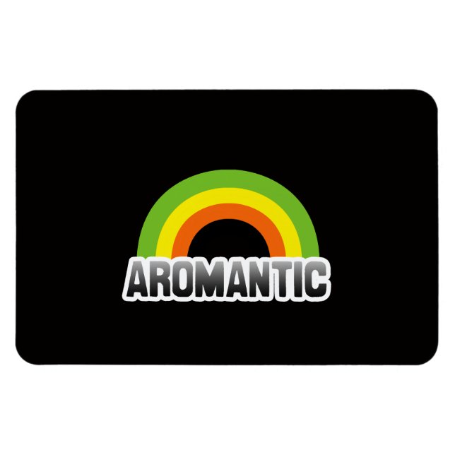 Ímã Orgulho Aromântico (Horizontal)