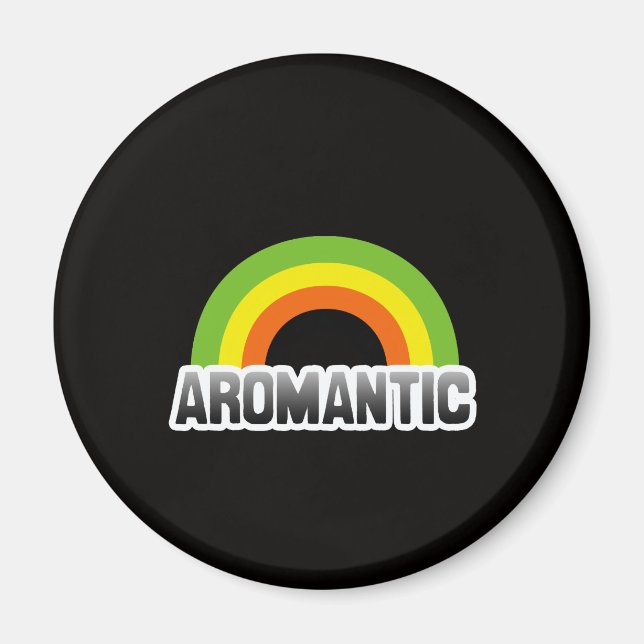 Imã Orgulho Aromântico (Frente)