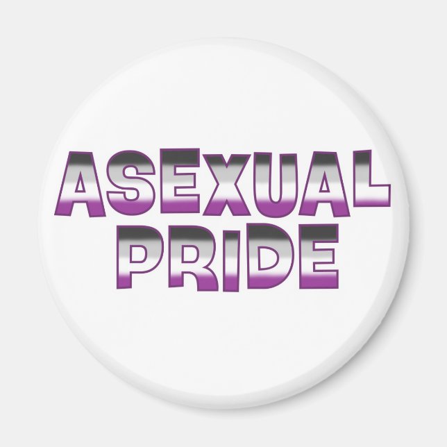 Imã Orgulho Asexual (Frente)