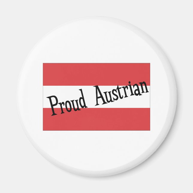 Imã Orgulho austríaco (Frente)